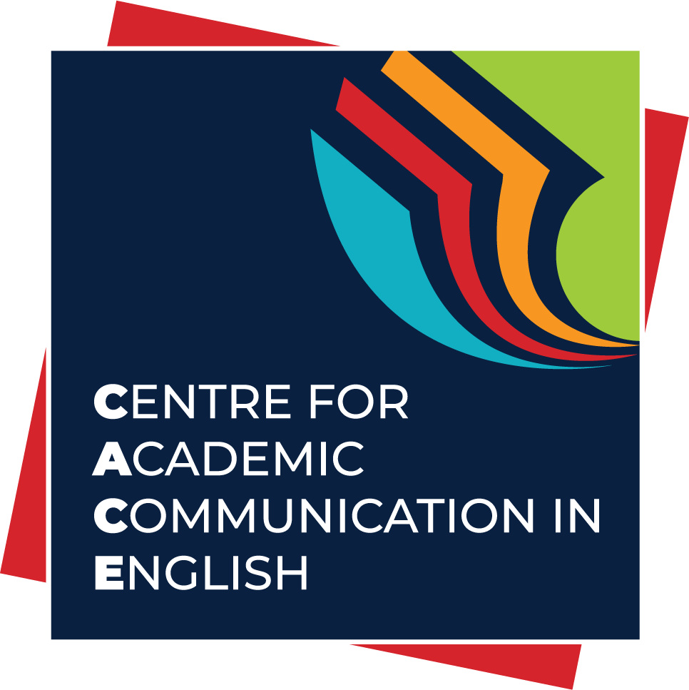 Logo for Centre for Academic Communication in English