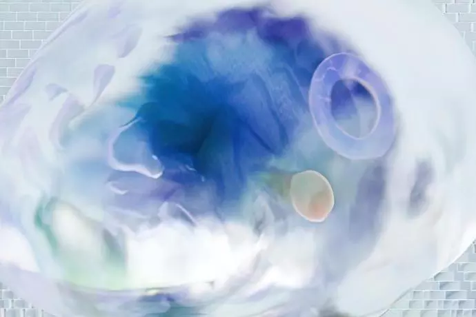 An Artist's rendition of an artificial mind